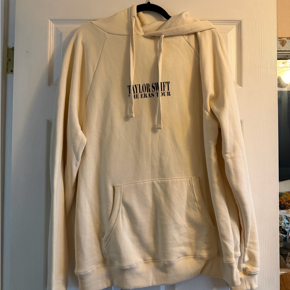Taylor Swift The Eras Tour Cream oversized long Hoodie